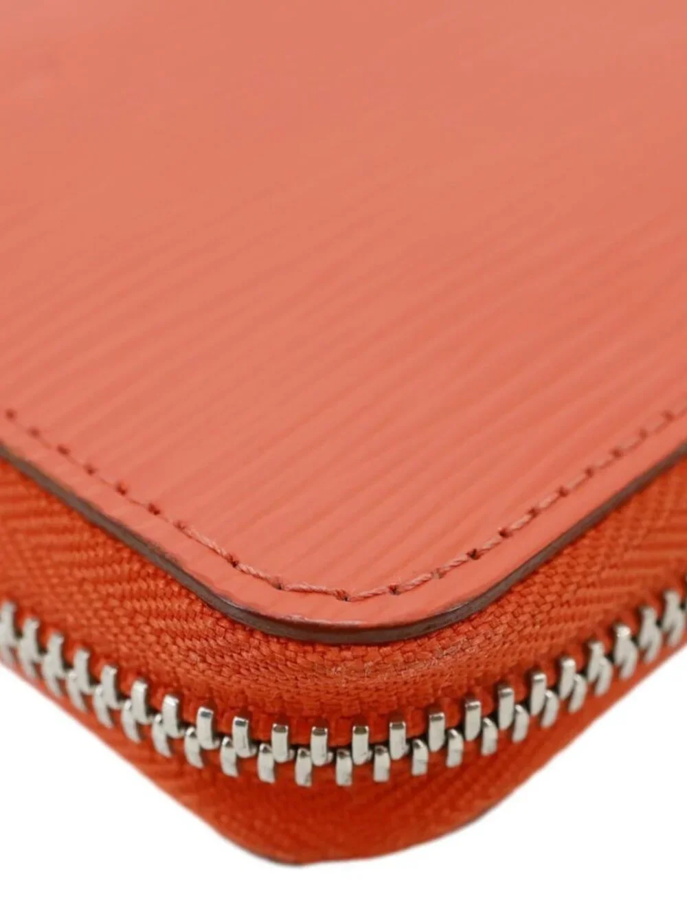 Louis Vuitton Zippy Epi Leather Wallet Orange